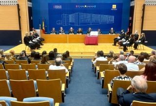 Imagen del desarrollo del acto